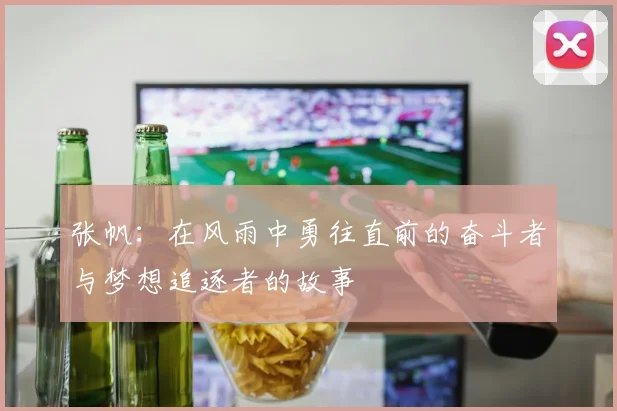 张帆：在风雨中勇往直前的奋斗者与梦想追逐者的故事
